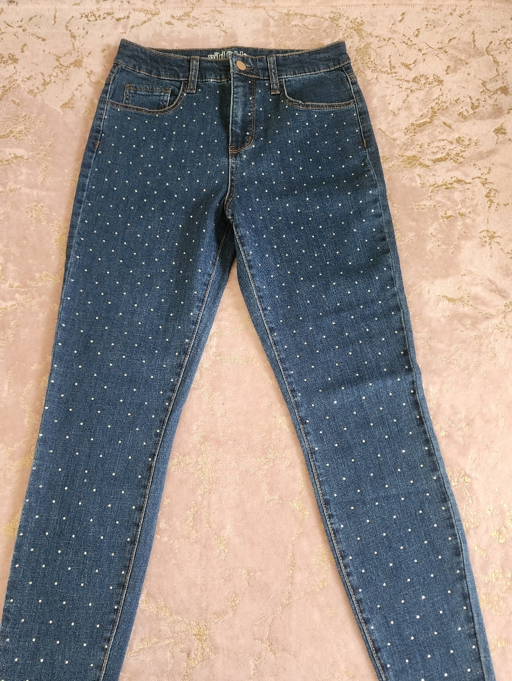 WILD FABLE | Women’s Embellished Jeans - Sparkle Detail - Picture 5 of 16
